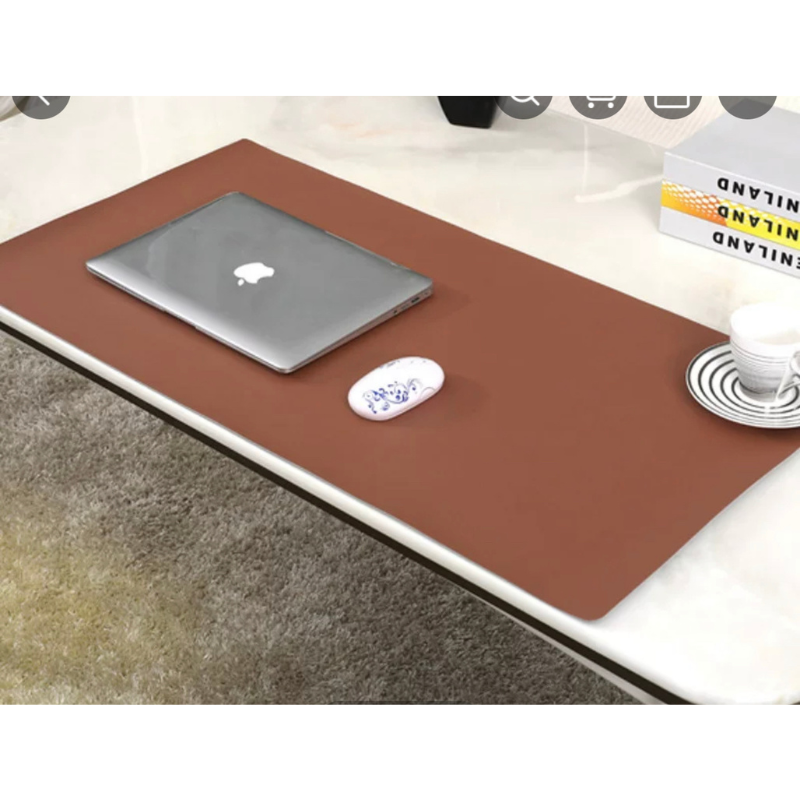 Qishi Club PU Leather Office Desk Mat